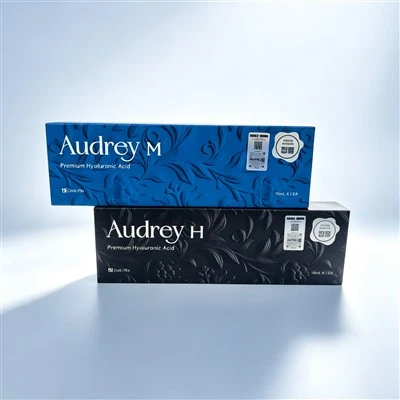 Filler HA Premium Audrey da 10 ml per trattamenti di idratazione della pelle e ringiovanimento del viso